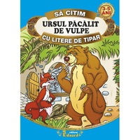 ursul pacalit de vulpe - sa citim cu litere de tipar imagen 3_0_
0