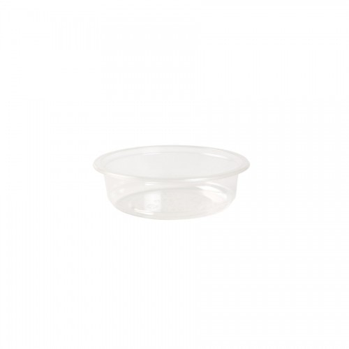 Set boluri biodegradabile transparente, PLA, 240 ml, set 50 buc