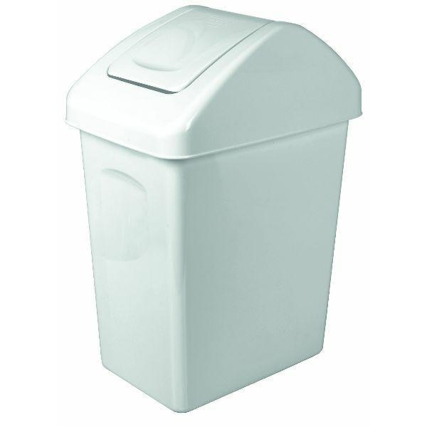 Cos de gunoi Branq cu balamale 25l alb 1325