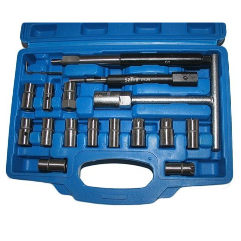 Trusa frezat locas injector 17 piese