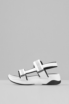 Vagabond Shoemakers, Sandale de piele cu talpa masiva si velcro Lori Vagabond Shoemakers, Sandale de piele cu talpa masiva si velcro Lori