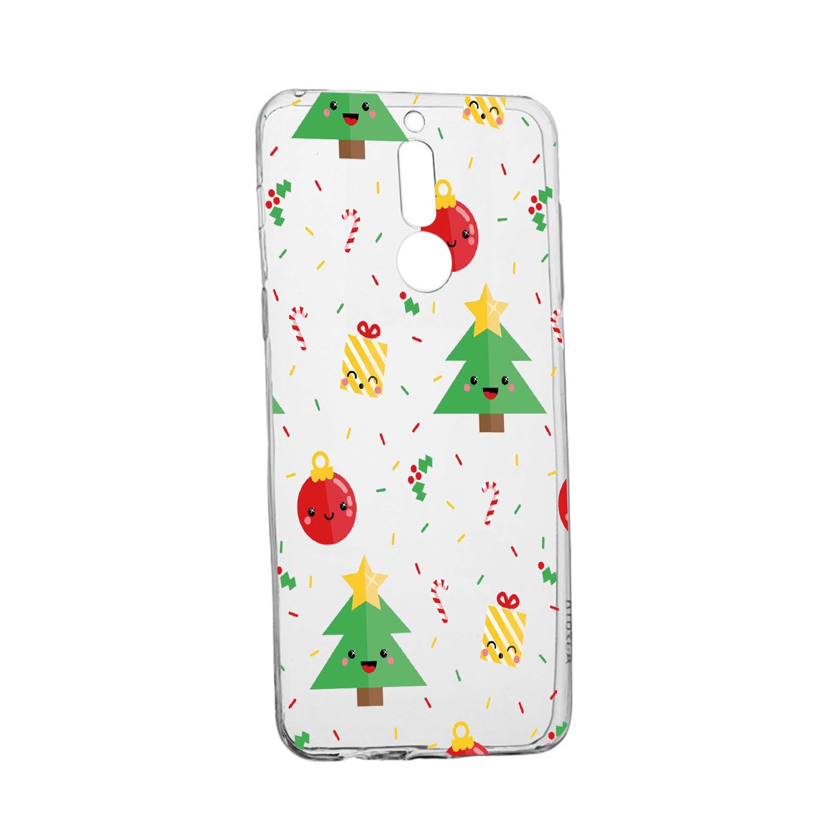 Husa de protectie Craciun, Christmas pentru Sony Xperia 1/ XZ4, rezistenta la uzura, anti-alunecare, din silicon Premium, 309