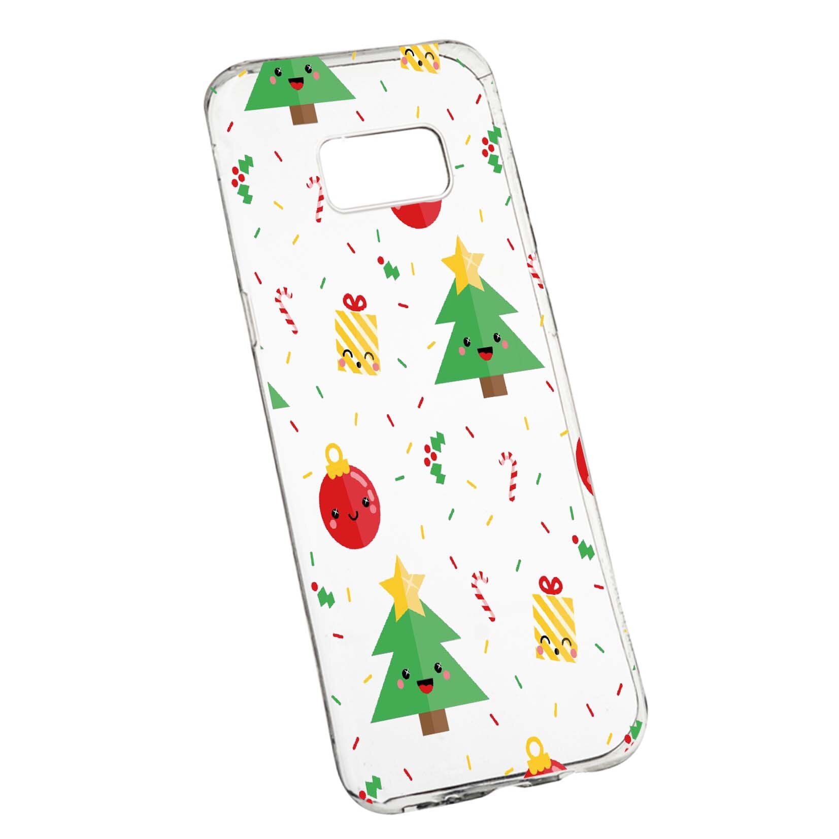 Husa de protectie Craciun, Christmas pentru Samsung Galaxy S8, rezistenta la uzura, anti-alunecare, din silicon Premium, 309