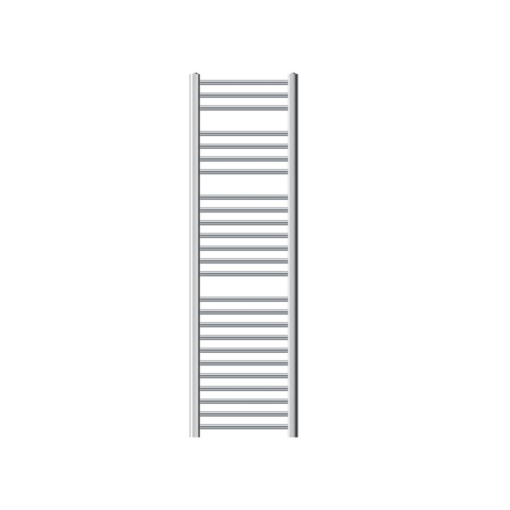 ECD Germany Fürdőszobai radiátor, Sahara modell, 400 x 1500 mm, egyenes, oldalsó csatlakozással, törölközőtartó, Króm