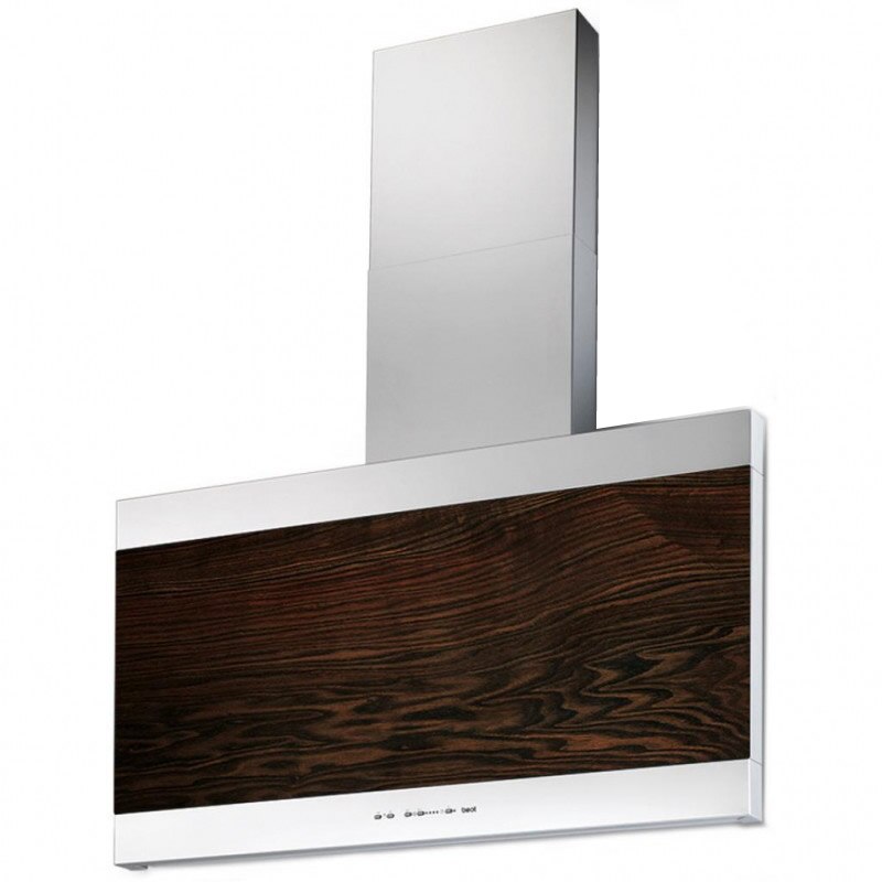 Hota decorativa Best Modular Panel 90 cm, putere de absortie 700 mc/h, 1 motor, 4 trepte de viteza, Inox