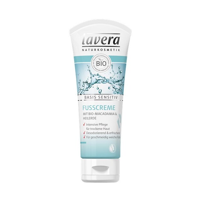 Crema pentru picioare cu macadamia 75 ml Lavera Bio