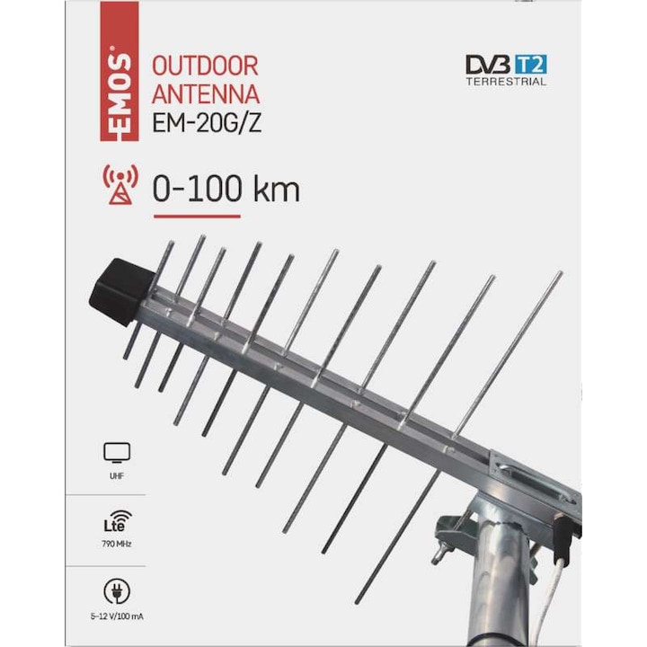 Emos EM-20G/Z kültéri antenna