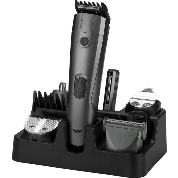 Masina de tuns Aurora AU3083, 7 in 1, wireless, functionare fara fir, accesorii incluse, negru