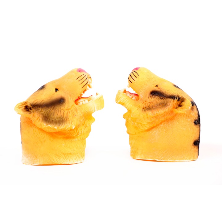 Set 2 Figurine Manusa, Sthephan, Cap De Tigru, Multicolor