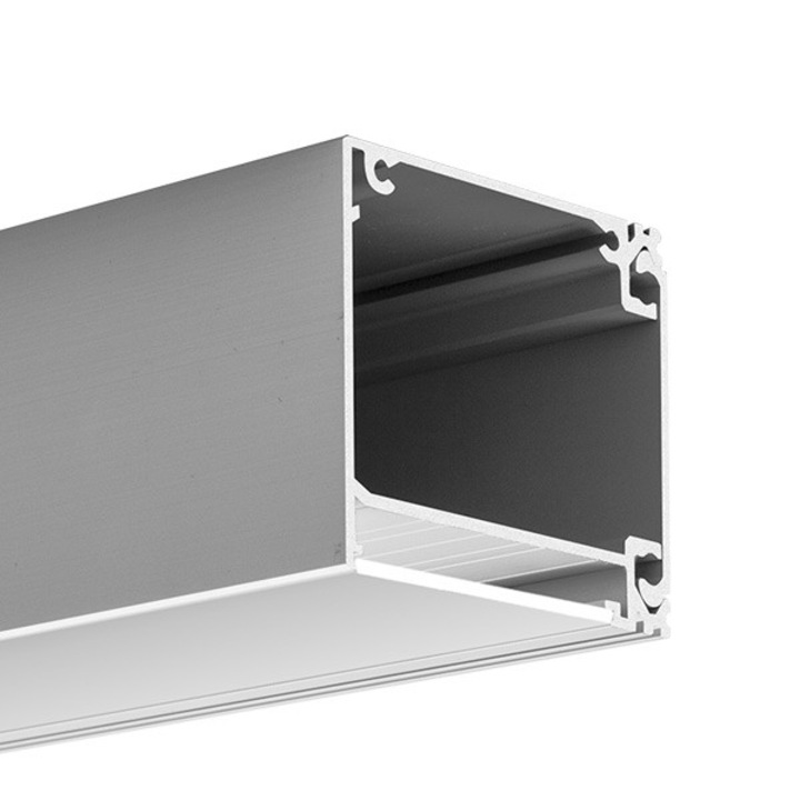 Profil aluminiu Klus, model IKON pentru banda led, 2m