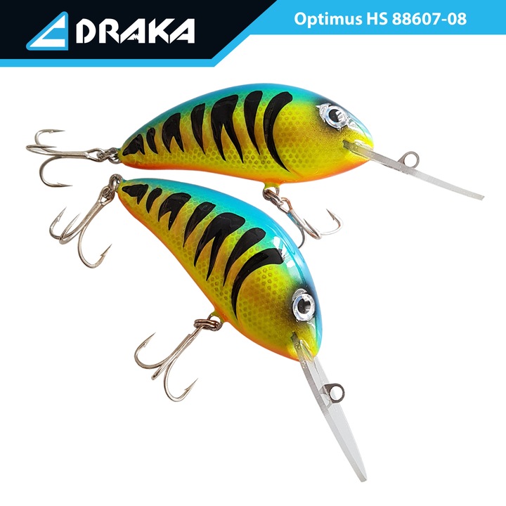 Wobbler Draka „Optimus” HS, 9cm. -5 m., lopata de plastic