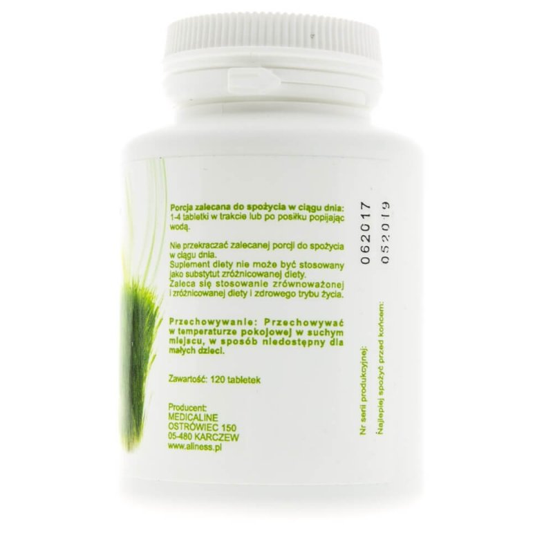 Supliment alimentar Aliness Natural Young Orley 1800 - 120 comprimate