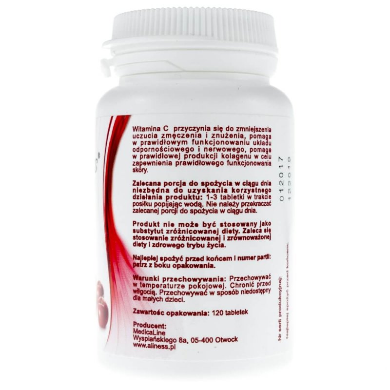 Supliment alimentar Semnaleaza Acerola (Vitamina C naturala) 125 mg - 120 comprimate