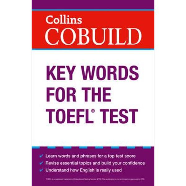 Collins Cobuild Key Words for the TOEFL Test