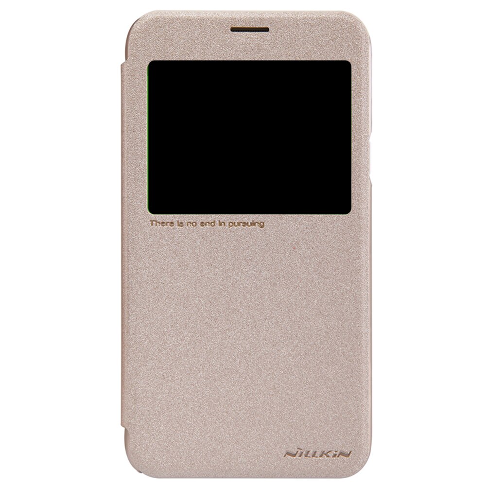 Husa Book Nillkin Sparkle pentru Samsung Galaxy J5, Auriu