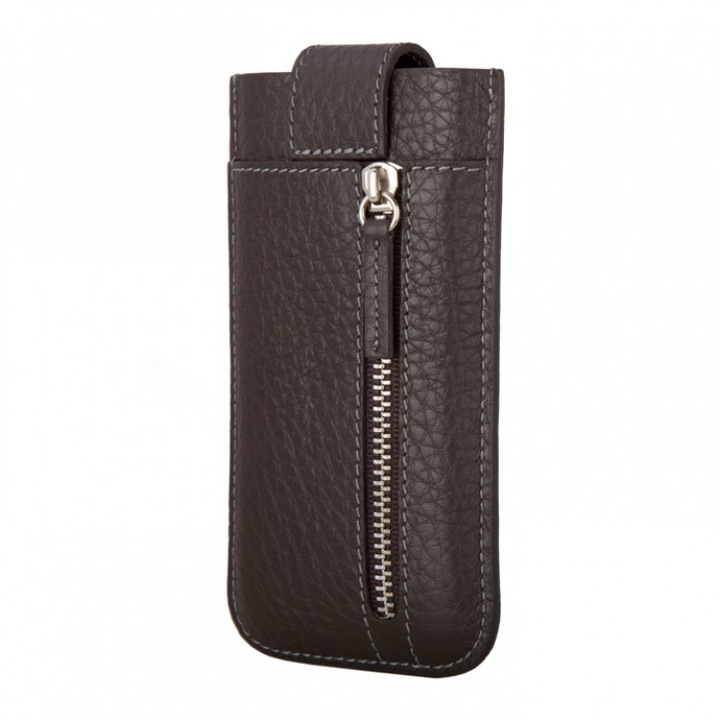 Кожен калъф Bugatti Move Universal Case 2XL за Samsung Galaxy S6 Edge, S5, A5, Nokia Lumia 1020, Sony Xperia Z/Z1/Z2/M2, кафяв