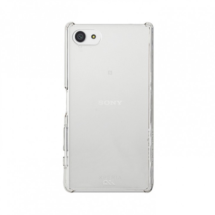 Поликарбонатов кейс CaseMate Barely There за Sony Xperia Z5 Compact, Прозрачен