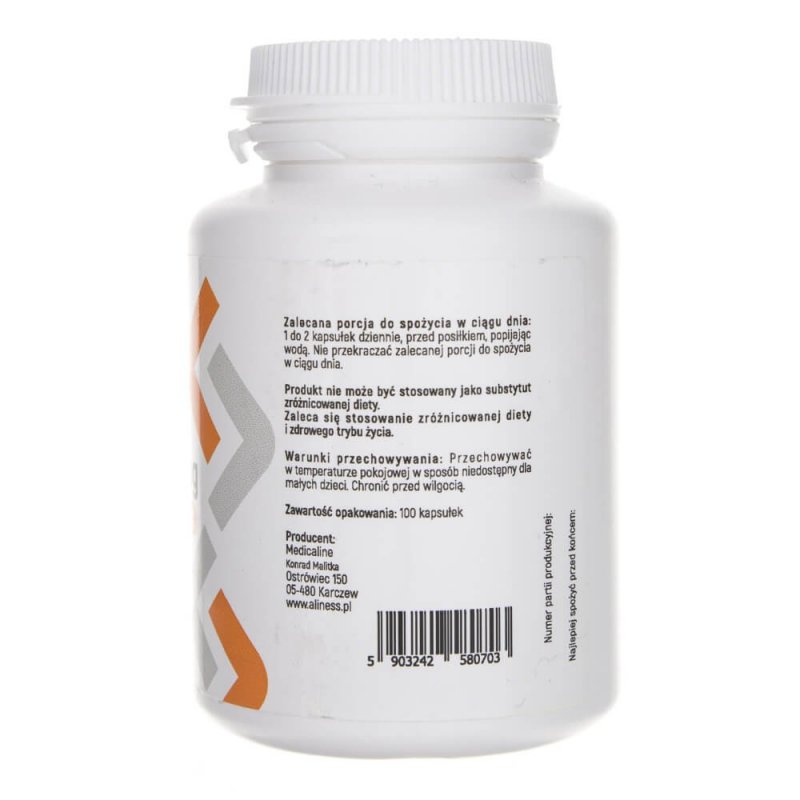 Supliment alimentar Aliness Colostrum Capra IG 28% 500 mg - 100 capsule