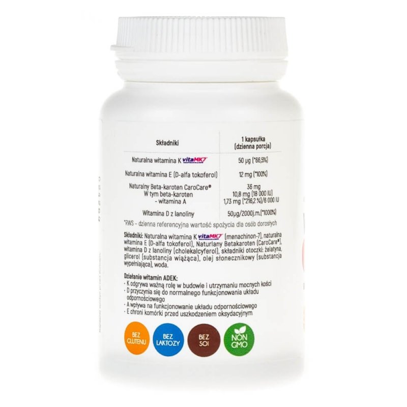 Supliment alimentar Aliness Vitamins ProADEK® - 60 capsule