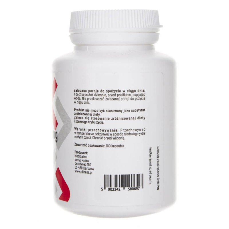 Supliment alimentar Aliness Colostrum Beef IG 40% - 100 capsule