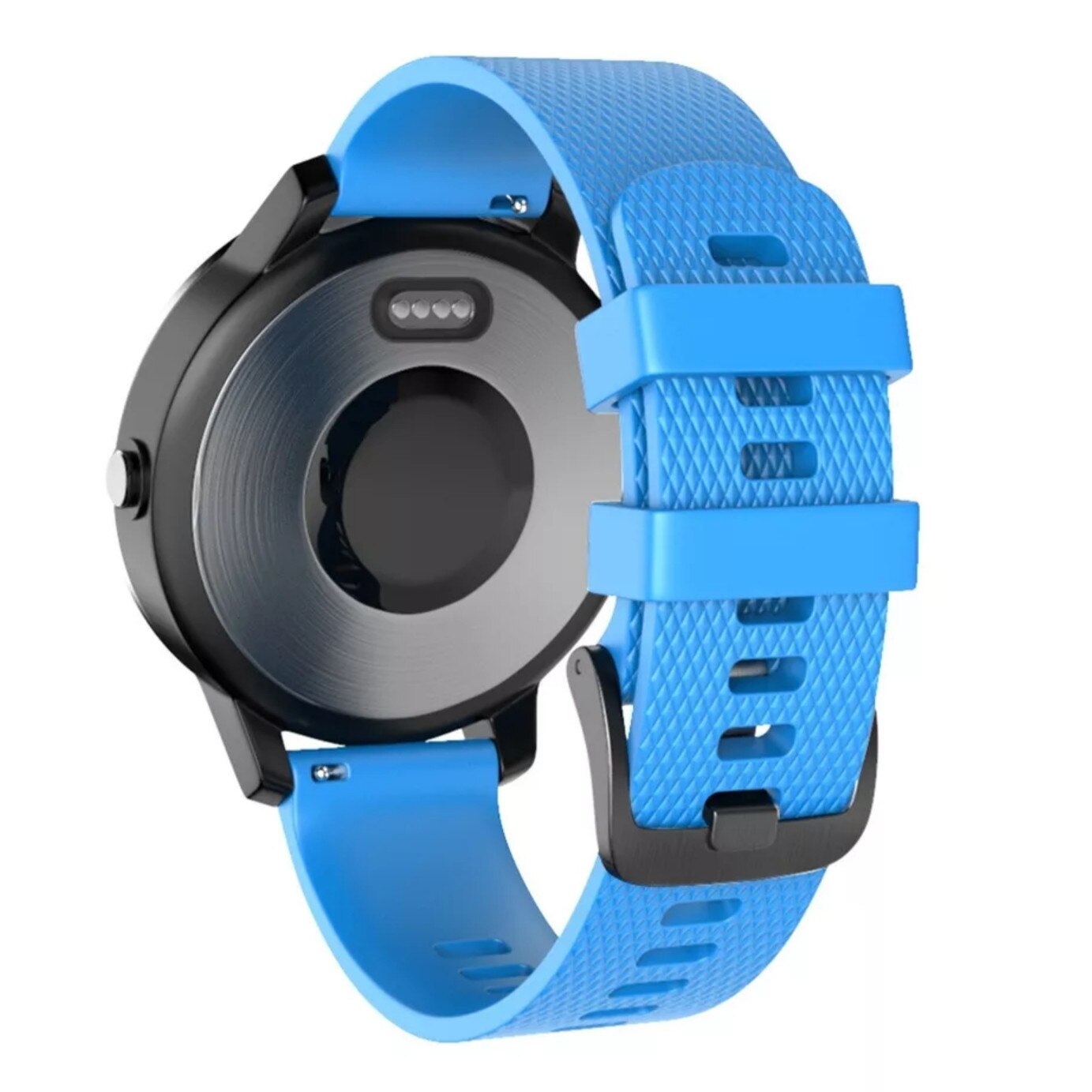 Силиконова каишка за Garmin Forerunner 245/645/245M Sport Garmin Vivoactive  3 цвят светло син - eMAG.bg