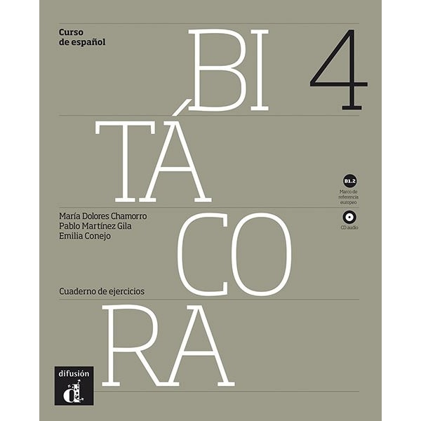 Bitácora 4. Cuaderno de ejercicios + CD (B1.2)