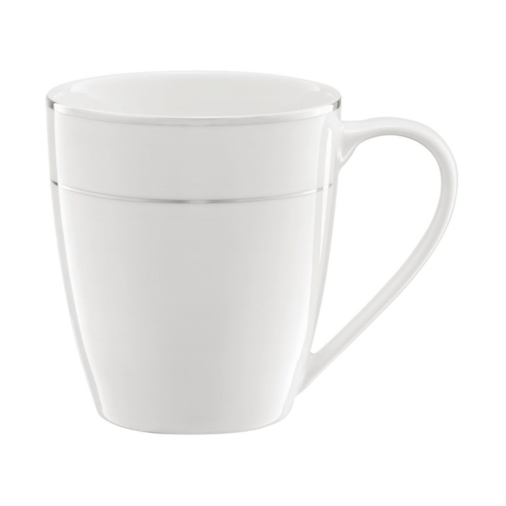 Cana portelan 360 ml, Ambition Aura Silver