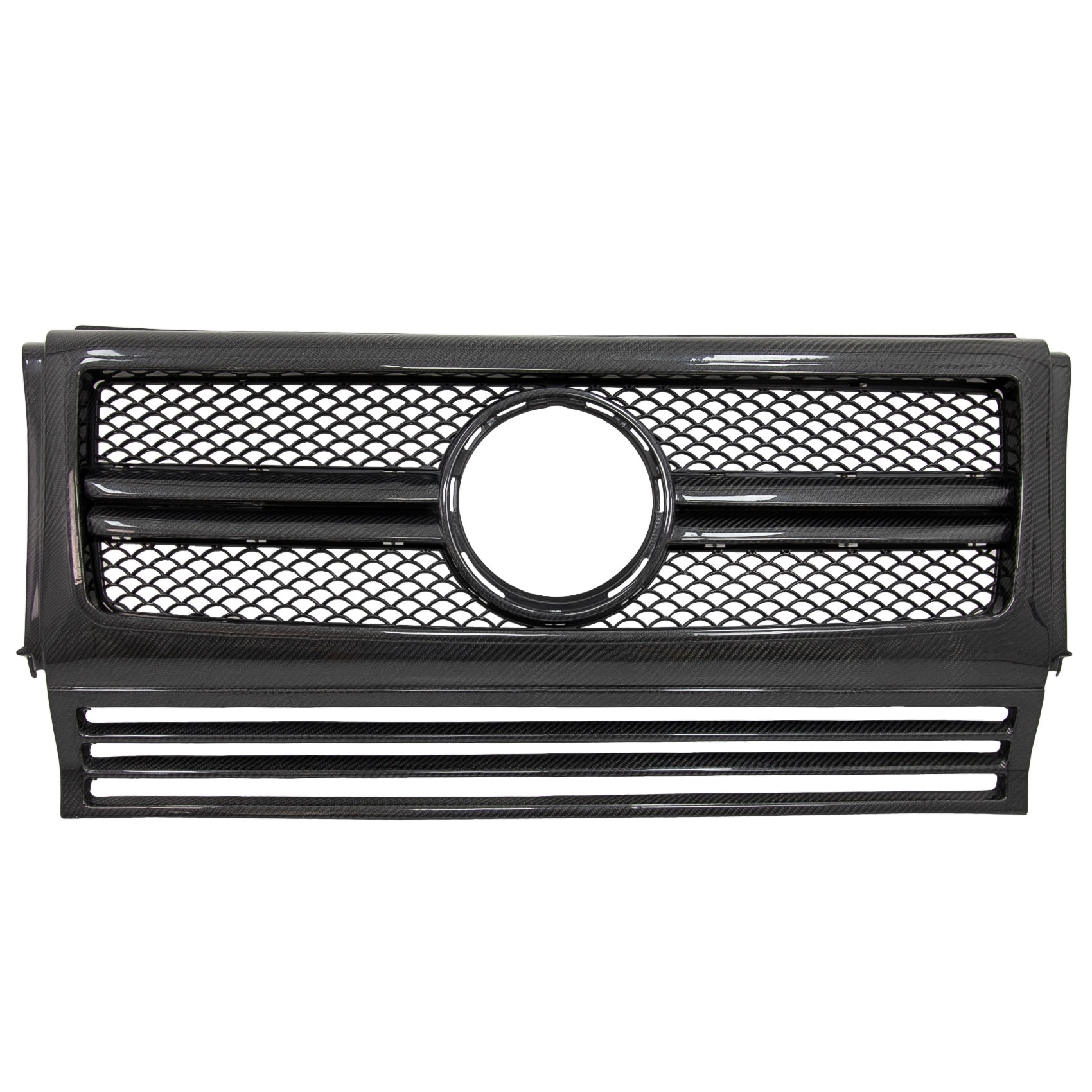 Grila Centrala compatibil cu MERCEDES W463 G-Class (1990-2014) 2012 G65 A-Design Carbon Real Edition