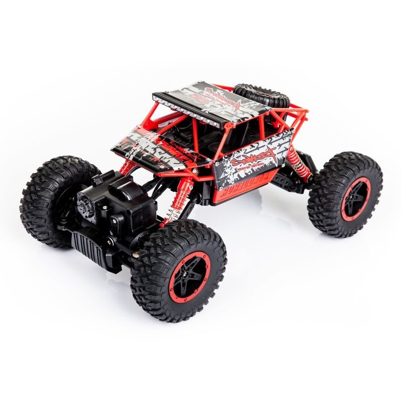 Masina NQD, 4WD Rock Crawler 1:18 2.4Ghz - Rosu