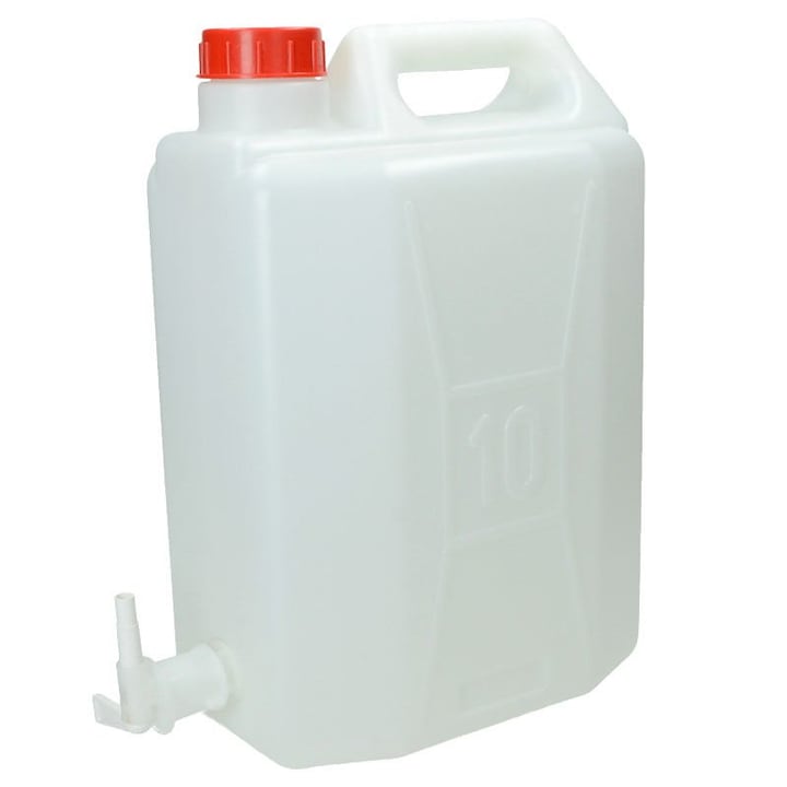Canistra de plastic cu robinet - 10 L