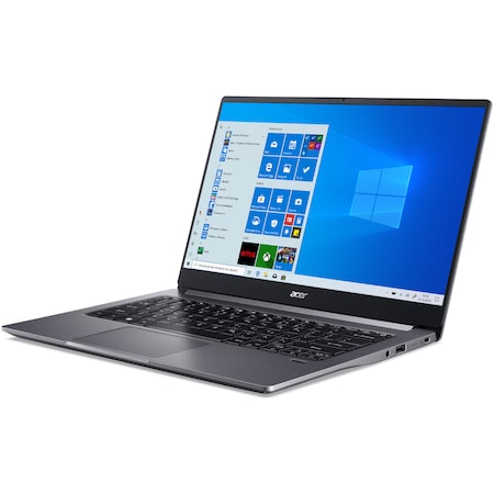 Laptop ultraportabil Acer Swift 3 SF314-57-34C8 cu procesor Intel® Core™ i3-1005G1 pana la 3.40 GHz, 14", Full HD, IPS, 8GB, 512GB SSD, Intel UHD Graphics, Windows 10 Home, Steel Gray