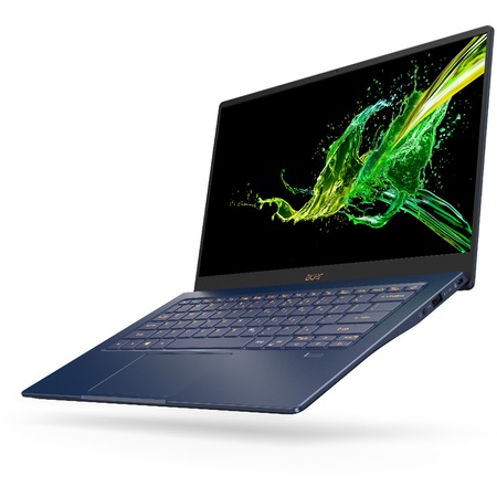 Laptop ultraportabil Swift 5 SF514-54 cu procesor Intel® Core™ i5-1035G1 pana la 3.60 GHz, 14", Full HD, Touch, 16GB, 512GB SSD, Intel UHD Graphics, Windows 10 Home, Blue