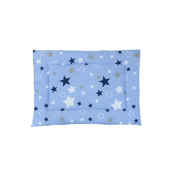 Perna slim, albastra cu stelute, 37x28cm Perna slim, albastra cu stelute, 37x28cm