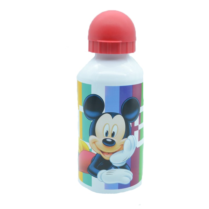 Vizes palack gyerekeknek 500 ml Disney Mickey Mouse WD19492, Multicolor