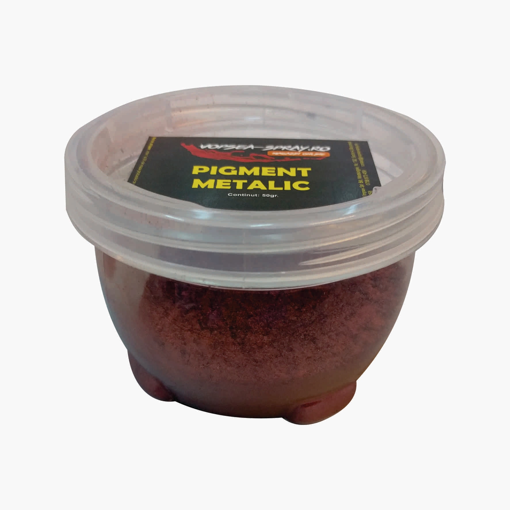 Pigment Metalizat Rosu Vopsea Spray 50 Grame