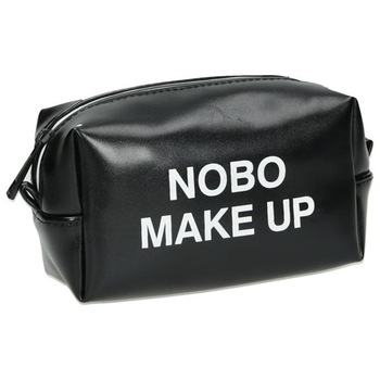 Geanta cosmetice din piele ecologica, Nobo, Negru, 15x11,5x7,5 Geanta cosmetice din piele ecologica, Nobo, Negru, 15x11,5x7,5