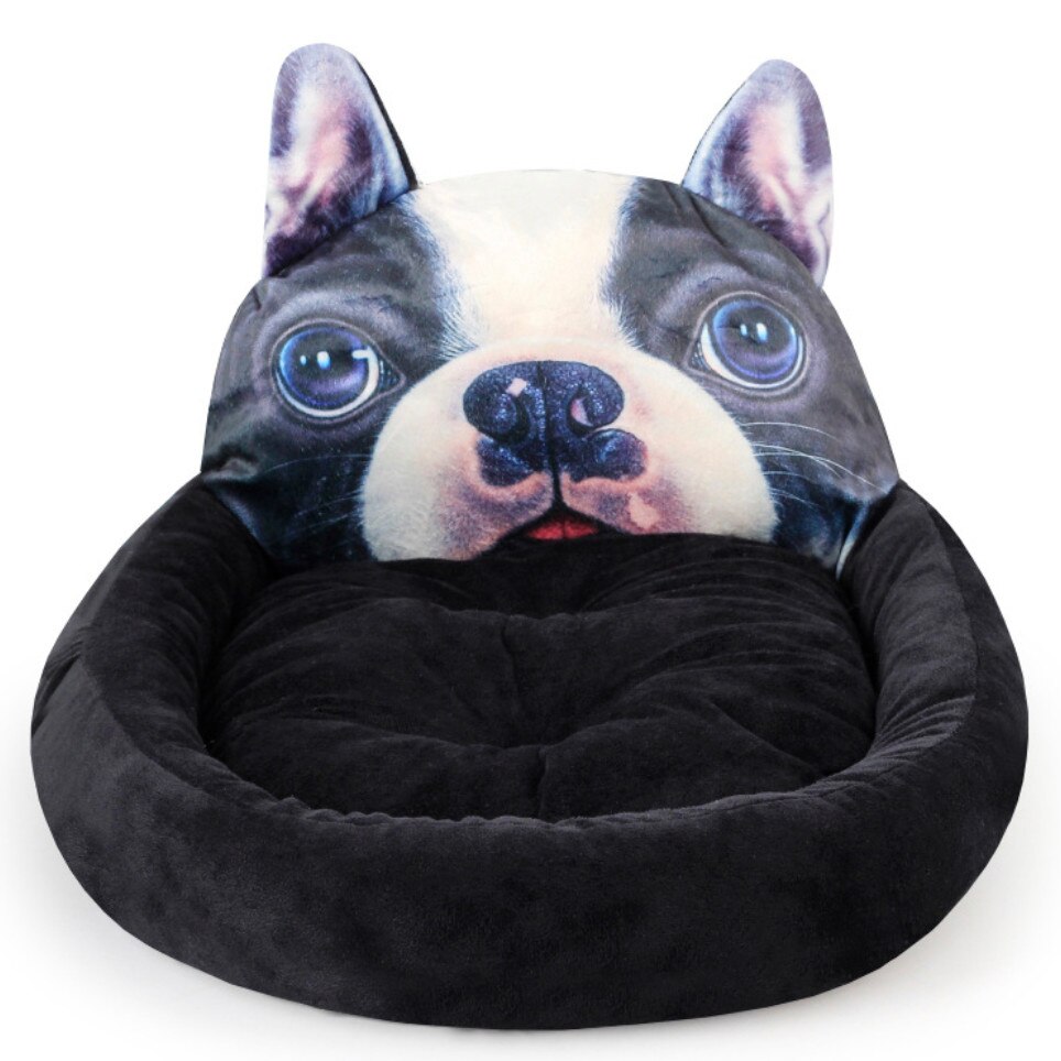 Pat preferat pentru caine, marimea M-L, Negru