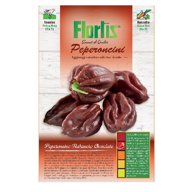 Seminte Ardei iute Habanero Chocolat, plic 0.5 grame