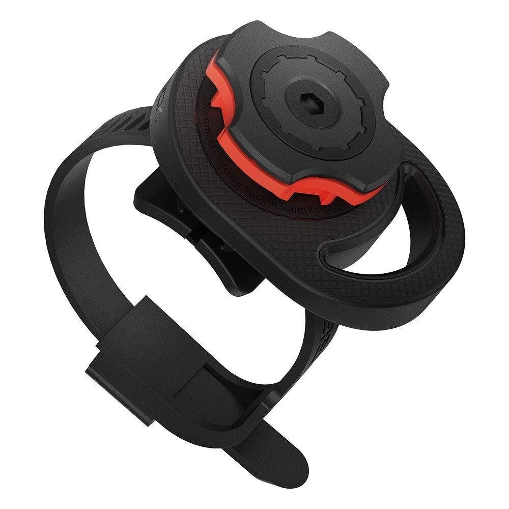 Suport Telefon pentru Bicicleta Spigen GearLock MS100, Montaj pe Ghidon, Negru