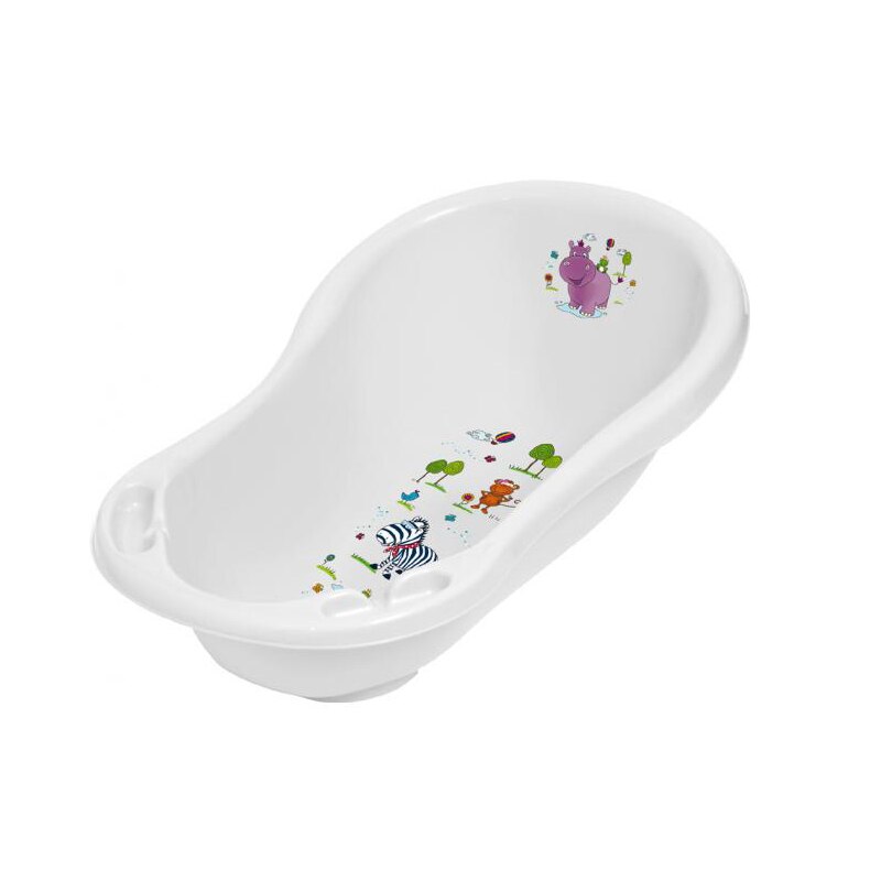 Cadita cu scurgere 84 cm Keeeper 1842610001200, Alb