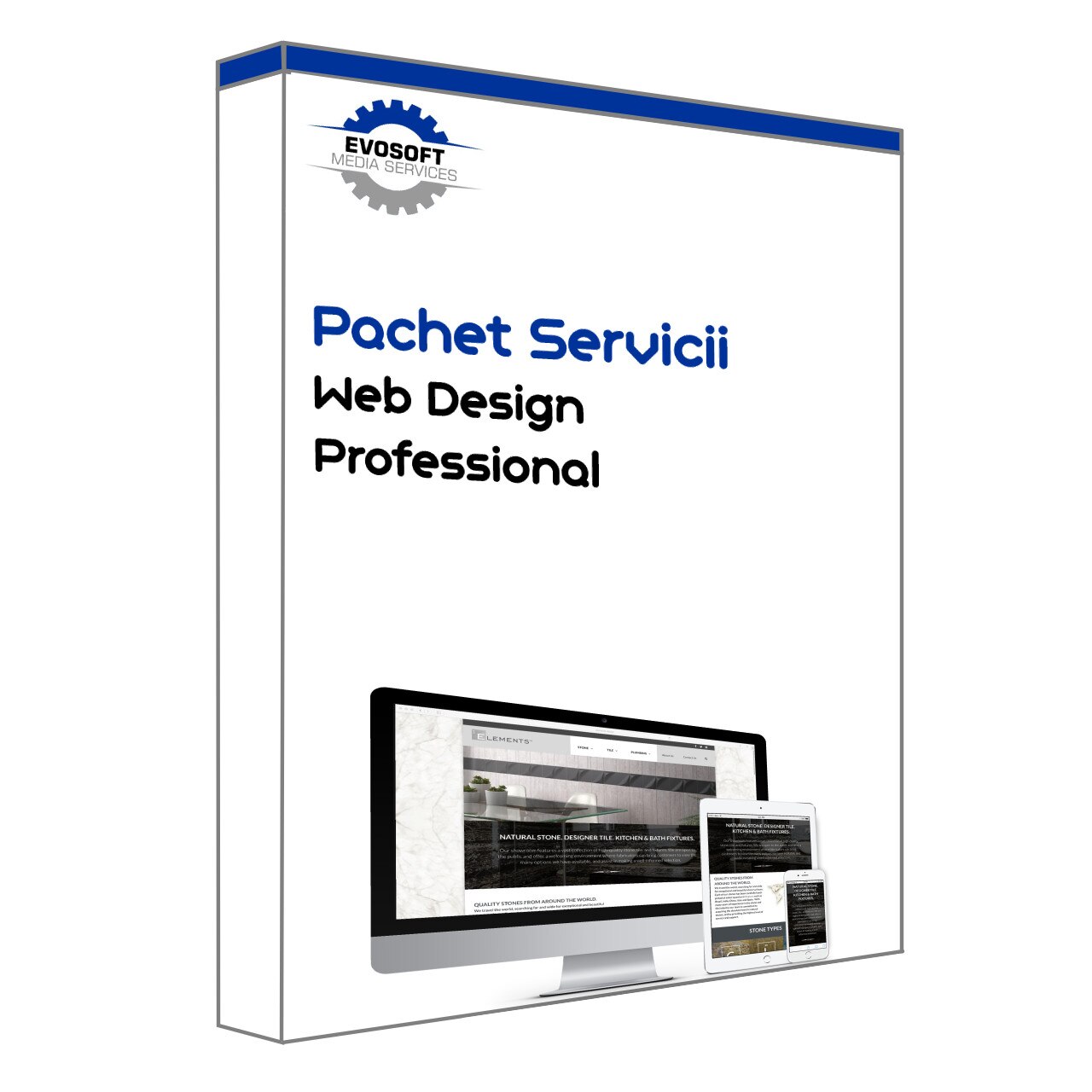 Pachet Servicii Web Design cu Site Magazin Online Professional eMAG.ro