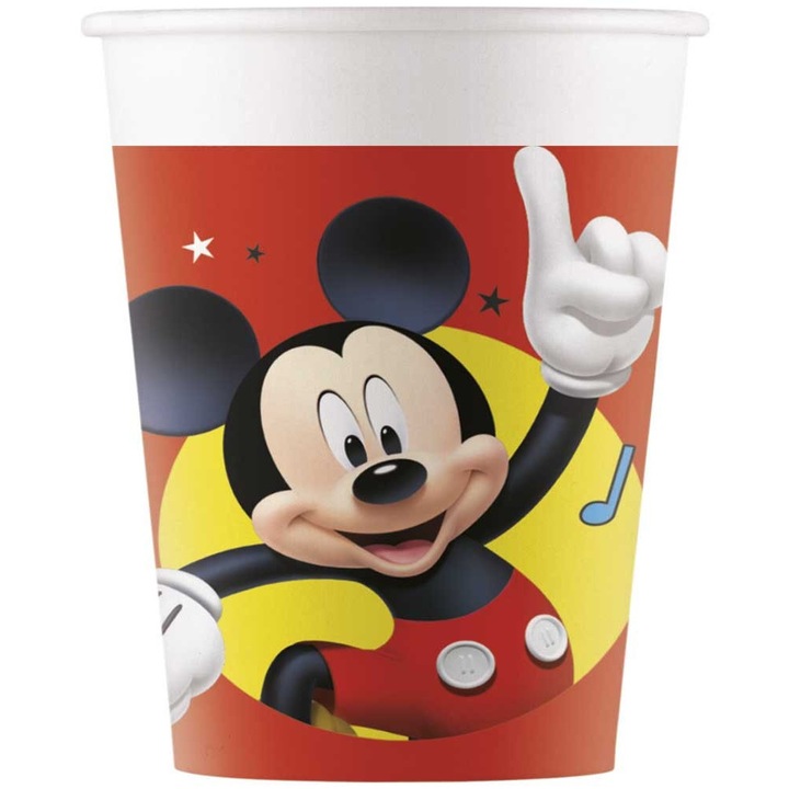 Disney Mickey Pals at Play Papír pohár 8 db-os 200 ml PNN90878