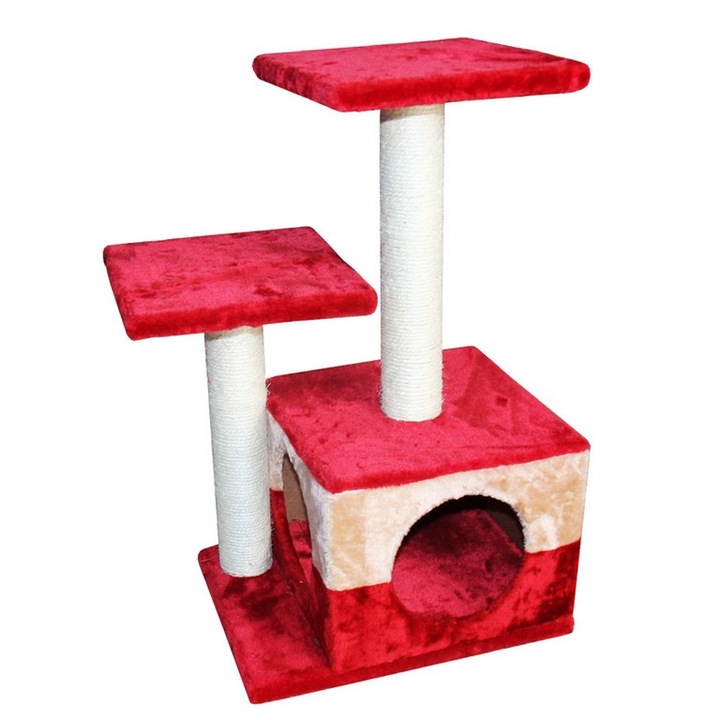 Ansamblu de joaca pentru pisici Red Home