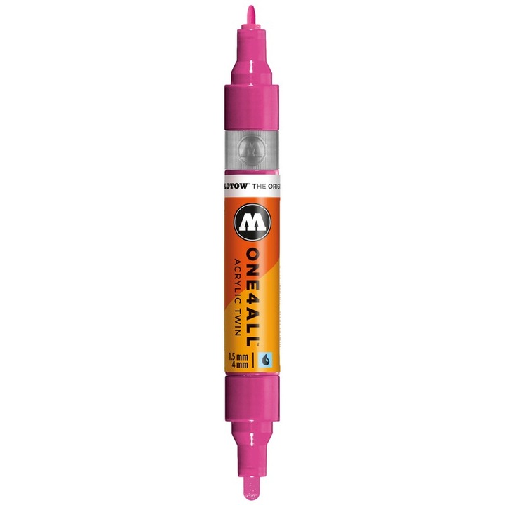 Marker acrilic One4All Twin 1,5mm/4mm #232 magenta