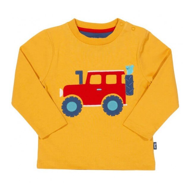 Bluza baieti, Kite Off-Road, Mustar