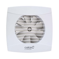 ventilator aerisire cata uc-10 timer 2200rpm 8w 110m3h 26dba viteza reglabila timer clapeta anti-retur alb imagen 2_0_
0