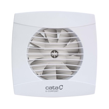 Ventilator aerisire, Cata, UC-10 TIMER, 2200rpm, 8w, 110m3/h, 26db(a), viteza reglabila, timer, clapeta anti-retur, alb Ventilator aerisire, Cata, UC-10 TIMER, 2200rpm, 8w, 110m3/h, 26db(a), viteza reglabila, timer, clapeta anti-retur, alb