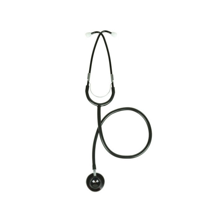 Stetoscop cu capsula dubla, Trad, Negru