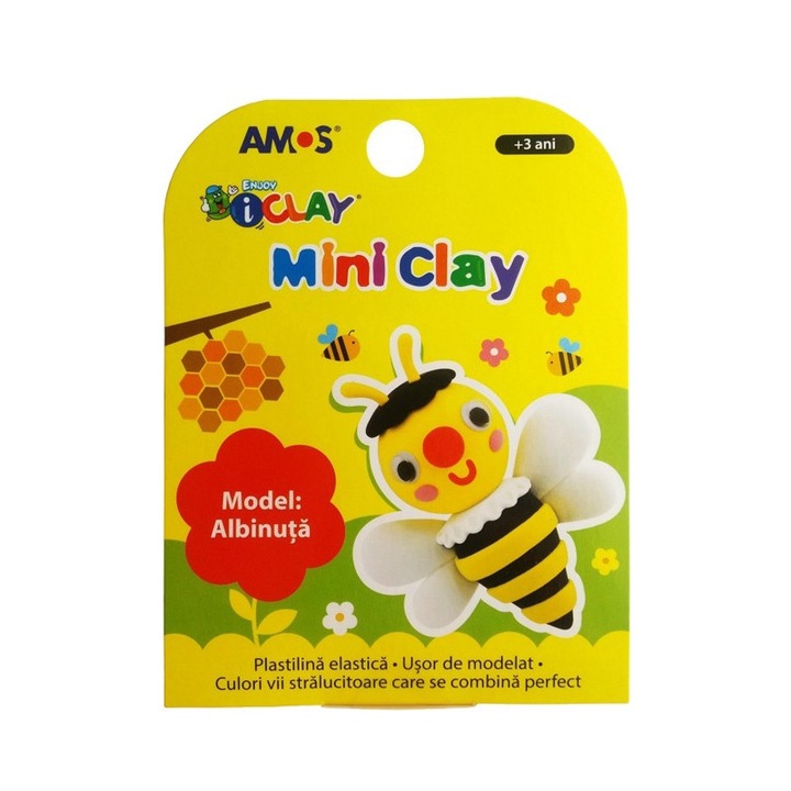 Plastilina iClay MiniClay Amos model Albina