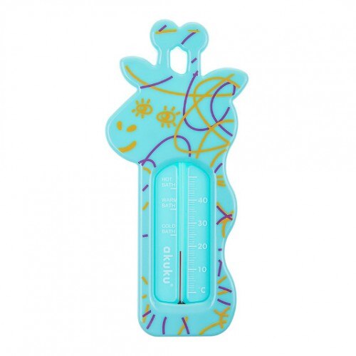 Termometru pentru baita Akuku Girafa A0394, Turcoaz
